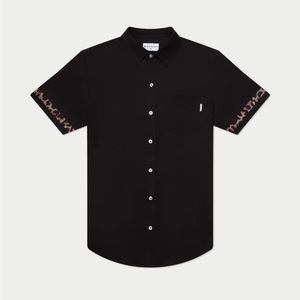 Mavrans Black Leopard Game Weekend Shirt